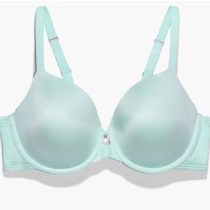 Savage X Fenty Women's Light Blue Adjustable Strap T-Shirt Bra Size 46DD